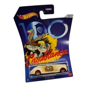 Hot Wheels 100th Warner Bros Casablanca ’40 Ford Coupe‎ – Carded